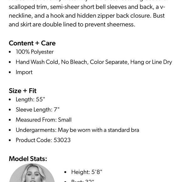 Green maternity dress - Picture 2 of 2